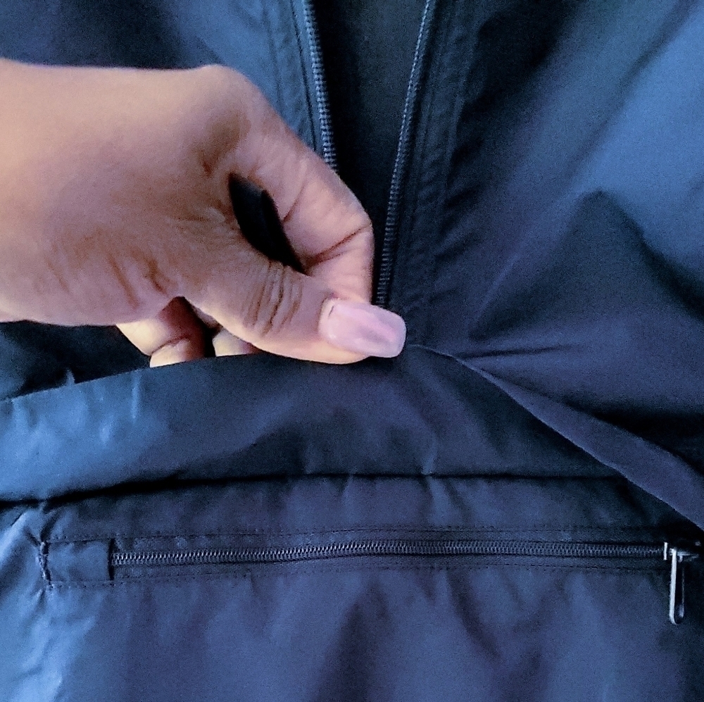 Men's Champion Packable Stadium Jacket Navy XXL - Picture 8 of 8